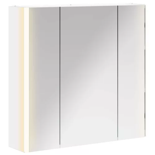  Fürdőszobai tükörszekrény Fehér 63,5 x 15,5 x 60,5 cm Faanyag