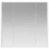  Fürdőszobai tükörszekrény Fehér 63,5 x 15,5 x 60,5 cm Faanyag