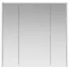  Fürdőszobai tükörszekrény Szürke Sonoma 63,5 x 15,5 x 60,5 cm