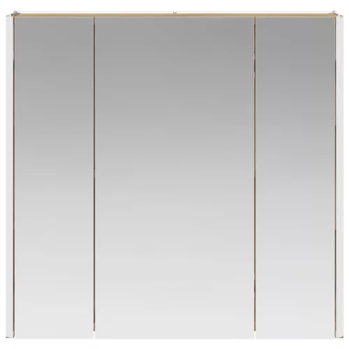  Fürdőszobai tükörszekrény Művészi tölgy 63,5 x 15,5 x 60,5 cm