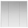  Fürdőszobai tükörszekrény Szürke Sonoma 73.5 x 15.5 x 70 cm