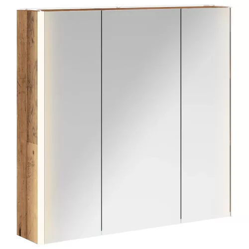  Fürdőszobai tükörszekrény Öreg fa 73.5 x 15.5 x 70 cm Faanyag