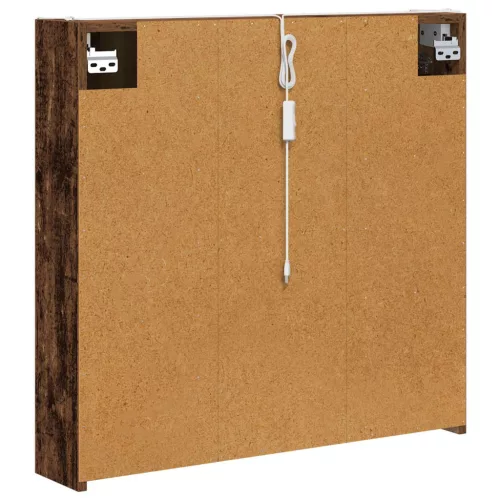  Fürdőszobai tükörszekrény Öreg fa 73.5 x 15.5 x 70 cm Faanyag