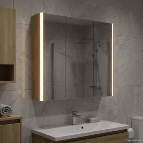    Fürdőszobai tükörszekrény Művészi tölgy 73.5 x 15.5 x 70 cm