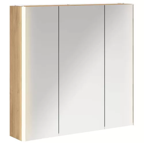  Fürdőszobai tükörszekrény Művészi tölgy 73.5 x 15.5 x 70 cm