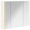  Fürdőszobai tükörszekrény Fehér 83,5 x 15,5 x 70 cm Faanyag