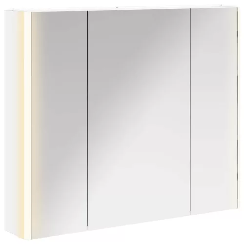  Fürdőszobai tükörszekrény Fehér 83,5 x 15,5 x 70 cm Faanyag