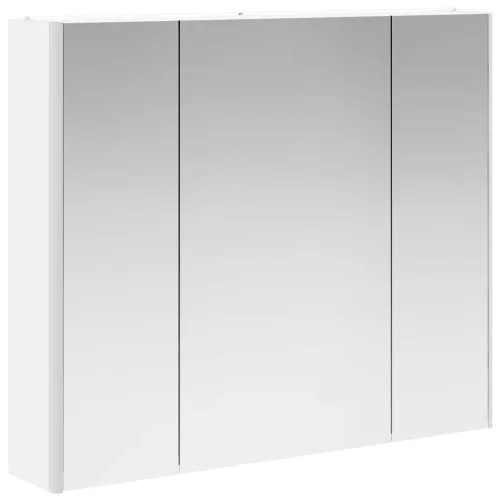  Fürdőszobai tükörszekrény Fehér 83,5 x 15,5 x 70 cm Faanyag
