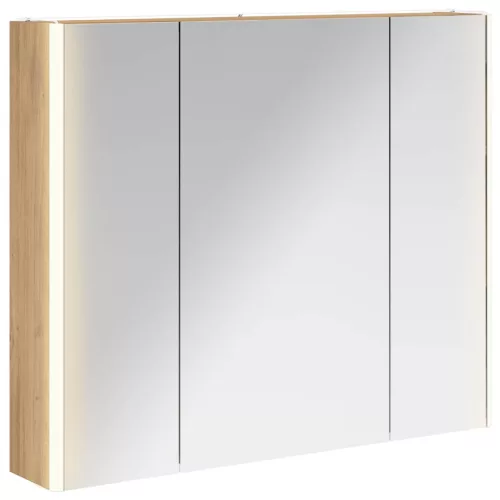  Fürdőszobai tükörszekrény Művészi tölgy 83,5 x 15,5 x 70 cm