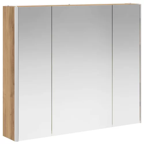  Fürdőszobai tükörszekrény Művészi tölgy 83,5 x 15,5 x 70 cm