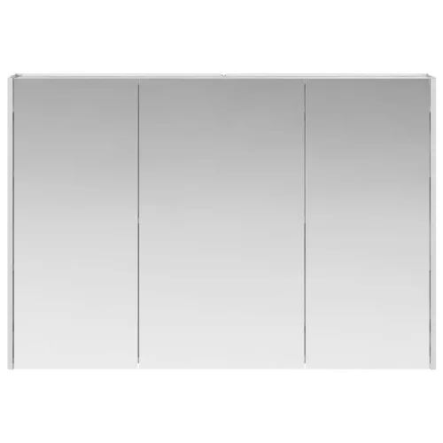  Fürdőszobai tükörszekrény Szürke Sonoma 103,5 x 15,5 x 70 cm