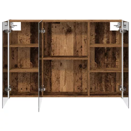  Fürdőszobai tükörszekrény Öreg fa 103,5 x 15,5 x 70 cm Faanyag