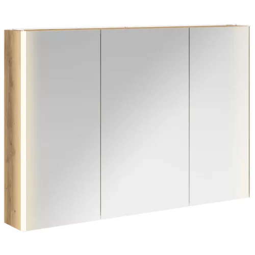  Fürdőszobai tükörszekrény Művészi tölgy 103,5 x 15,5 x 70 cm