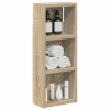  Fürdőszobai faliszekrény polcokkal Sonoma tölgy 20 x 10 x 50 cm