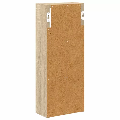  Fürdőszobai faliszekrény polcokkal Sonoma tölgy 20 x 10 x 50 cm