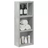  Fürdőszobai faliszekrény polcokkal Beton Szürke 20 x 10 x 50 cm