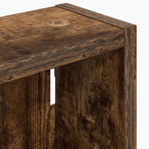  Fürdőszobai faliszekrény Füstölt Tölgy 20 x 10 x 50 cm