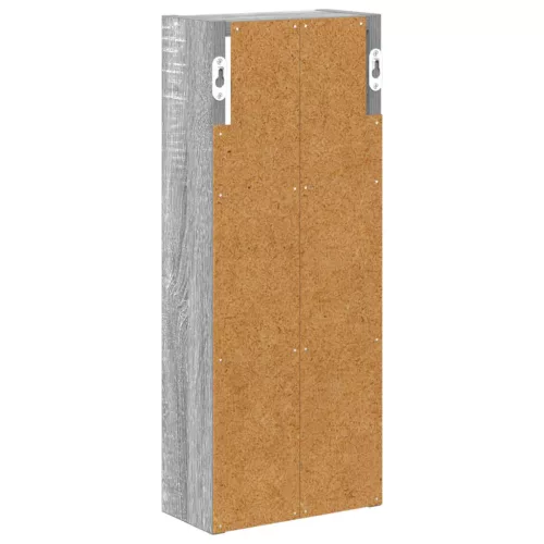  Fürdőszobai faliszekrény Szürke Sonoma 20 x 10 x 50 cm