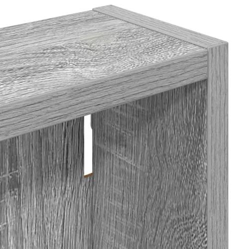  Fürdőszobai faliszekrény Szürke Sonoma 20 x 10 x 50 cm