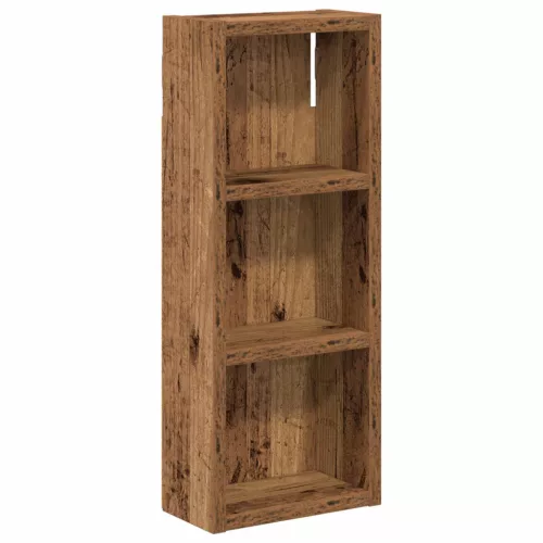  Fürdőszobai faliszekrény Öreg fa 20 x 10 x 50 cm Mérnöki fa