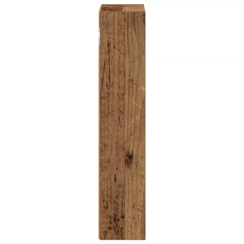  Fürdőszobai faliszekrény Öreg fa 20 x 10 x 50 cm Mérnöki fa