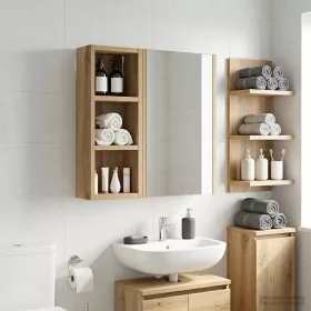    Fürdőszobai faliszekrény Művészi tölgy 20 x 10 x 50 cm