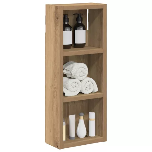  Fürdőszobai faliszekrény Művészi tölgy 20 x 10 x 50 cm