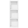  Fürdőszobai faliszekrény Fehér 20 x 10 x 60,5 cm Mérnöki fa