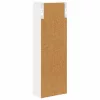  Fürdőszobai faliszekrény Fehér 20 x 10 x 60,5 cm Mérnöki fa