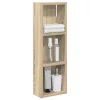  Fürdőszobai faliszekrény Sonoma tölgy 20 x 10 x 60,5 cm