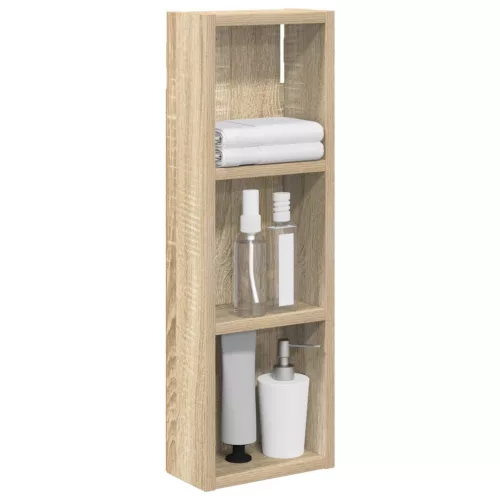  Fürdőszobai faliszekrény Sonoma tölgy 20 x 10 x 60,5 cm