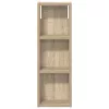 Fürdőszobai faliszekrény Sonoma tölgy 20 x 10 x 60,5 cm