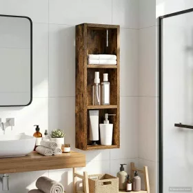    Fürdőszobai faliszekrény Füstölt Tölgy 20 x 10 x 60,5 cm