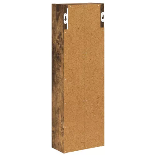  Fürdőszobai faliszekrény Füstölt Tölgy 20 x 10 x 60,5 cm