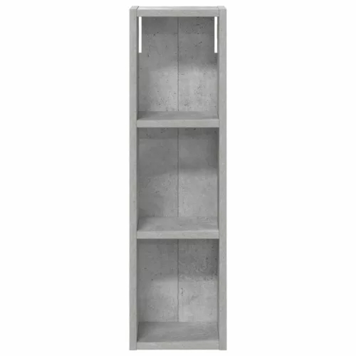  Fürdőszobai faliszekrény polcokkal Beton Szürke 20 x 14 x 70 cm