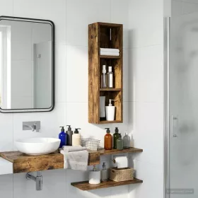    Fürdőszobai faliszekrény Füstölt Tölgy 20 x 14 x 70 cm