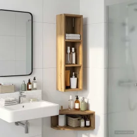    Fürdőszobai faliszekrény Művészi tölgy 20 x 14 x 70 cm