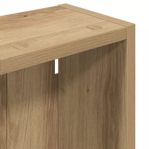  Fürdőszobai faliszekrény Művészi tölgy 20 x 14 x 70 cm