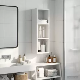    Fürdőszobai faliszekrény Fehér 20 x 16 x 62,5 cm Mérnöki fa