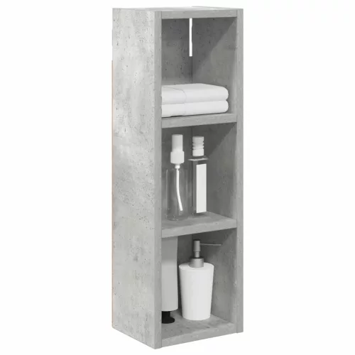  Fürdőszobai faliszekrény Beton Szürke 20 x 16 x 62,5 cm