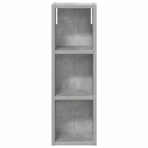  Fürdőszobai faliszekrény Beton Szürke 20 x 16 x 62,5 cm