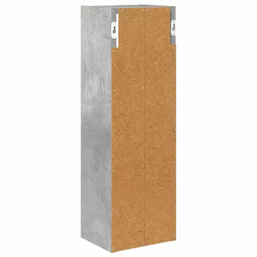  Fürdőszobai faliszekrény Beton Szürke 20 x 16 x 62,5 cm
