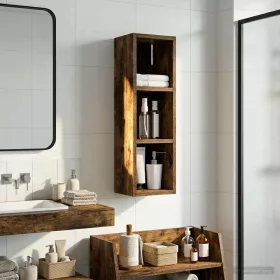    Fürdőszobai faliszekrény Füstölt Tölgy 20 x 16 x 62,5 cm