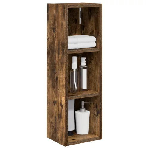  Fürdőszobai faliszekrény Füstölt Tölgy 20 x 16 x 62,5 cm