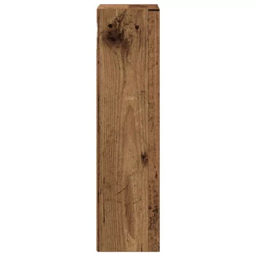  Fürdőszobai faliszekrény Öreg fa 20 x 16 x 62,5 cm Mérnöki fa