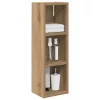  Fürdőszobai faliszekrény Művészi tölgy 20 x 16 x 62,5 cm