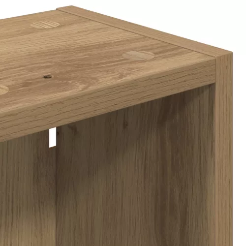  Fürdőszobai faliszekrény Művészi tölgy 20 x 16 x 62,5 cm