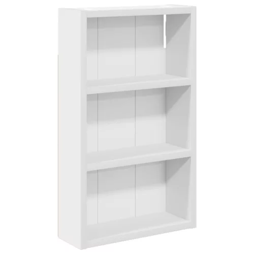  Fürdőszobai faliszekrény Fehér 30 x 10 x 50 cm Mérnöki fa