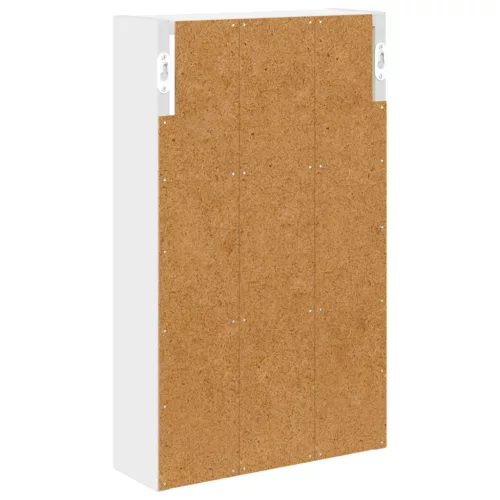  Fürdőszobai faliszekrény Fehér 30 x 10 x 50 cm Mérnöki fa