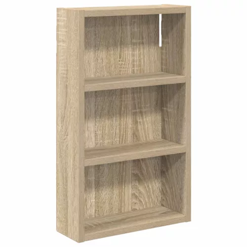  Fürdőszobai faliszekrény polcokkal Sonoma tölgy 30 x 10 x 50 cm